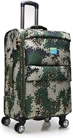 機内持込 オックスフォードブラケットボックスユニバーサルホイールビジネススーツケース迷彩インチ24インチスーツケースメンズ レディースビジネス トラベル 4色オプション 拡張可能なスーツケース ペット用品 inch Color inch Pcソフト Pink 旅行出張