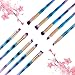 Eye Brush Set Unicorn,Molie Eyeliner Eyeshadow Blending Brush Makeup Tools Cosmetic Brushes Kit 10 PCS