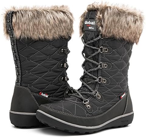 GLOBALWIN Women's 1731 Winter Snow Boots