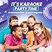 Wireless Karaoke Microphone for Kids – Bluetooth Mic Great for Solo Singing, KTV Parties, Magic Boys & Girls Christmas or Birthday Gifts – Portable Karaoke Machine for Kids Pop [Blue] by KaraoKing