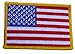 USA American Flag Embroidered IRON-ON Patch - 3.5