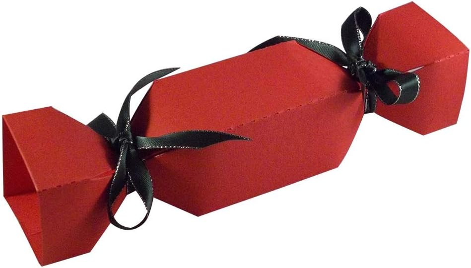 10 x Xmas Red Christmas Cracker Boxes Christmas Favour Boxes Amazon.co