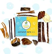 Hotspot Pets Box - All Natural Dog Chews and Treats Subscription Box for Large Dogs & Aggressive Che