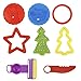 Kare & Kind® Set of 24pcs Smart Dough Tools Kit with Models and Molds, (Retail Packaging) (Animals)