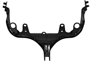 SLMOTO Aluminum Front Upper Fairing Stay Headlight Bracket Fit for KAWASAKI ZZR600 2005 2006 2007 2008 Black