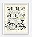 Where You Go I Will Go, Ruth 1:16, Christian Art Print, Unframed, Vintage Bible Page Verse Scripture Wall Decor Poster, Inspirational Wedding Gift, 8x10 Inches
