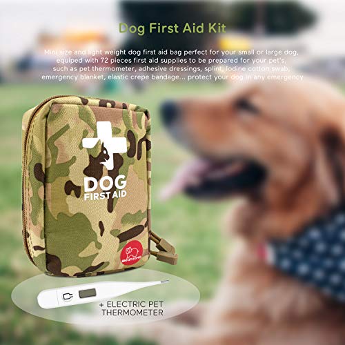 Pet EHBO-kit, Home Travel Emergency EHBO-kit, inclusief 72PCS premium items - Afbeelding 8