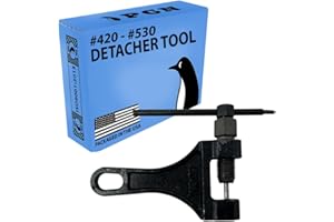 PGN Roller Chain Detacher Tool for #420#425#428#520#525#530 - Chain Tool for Replacing and Repairing Chains, Chain Splitter