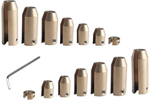 DEWHEL 14 Pack Brass Motorcycle Reusable Wheel Spoke Balance Weights Refill Kits Compatible with Super Moto,Dual sport,metric