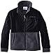 Columbia Little Boys' Steens MT Overlay Fleece Jacket, Black/Graphite, XX-Small