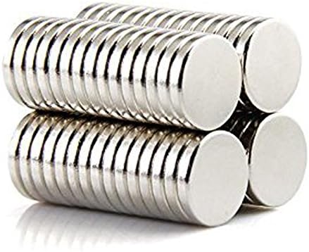 Small Multi-Use Round Craft &amp; Refrigerator Magnets - Bulk Pack of 100 - Great for Art &amp; Product Design