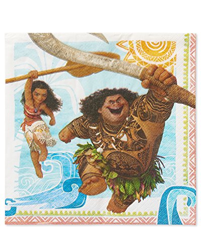 American Greetings Moana Lunch Napkins
