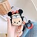 AKXOMY Compatible with Airpods case 1&2,Cute 3D Funny Cartoon Mouse Character Soft Silicone Catalyst Cover,Kawaii Fun Cool Keychain Design Skin,Fashion Cases for Girls Kids