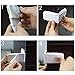 [4 Pack] Cabinet Locks Child Safety, Baby Proofing Cabinet Latch for Kitchen Storage Doors, Drawers, Cupboard, Oven, Refrigerator by QJQBMAI(White&Green)