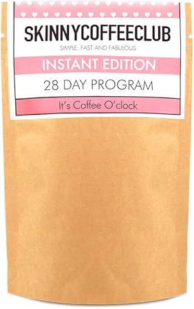 Skinny Coffee Club Instant Coffee Original 28 Day Program Get Slim Fast Last Minute Solution Simple Fast And Fabulous Specifically Formulated For Your Goal Made In The Uk