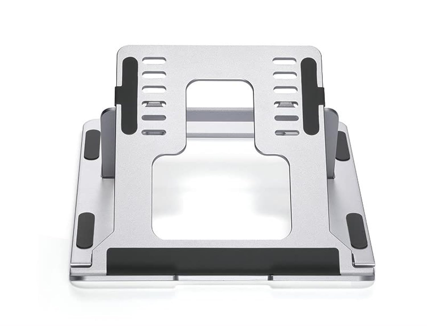 Vortex D24-3 Silver Laptop Stand Adjustable Multi-Angle Stand Phone Stand Portable Foldable Laptop Riser for MacBook Air/Pro and More Notebooks 10-17.3"