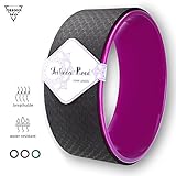 Forbidden Road Yoga Wheel Exercise Wheel Prop for Release Tight Chest and Shoulders Deepen Back bend Stretching and Improving Yoga Poses and Flexibility Balance and Core Strength