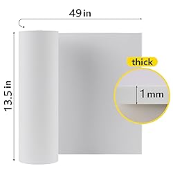 Do²ping White EVA Foam Sheet, (1-10mm) Thick EVA