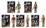 Firefly (Set of 5) Funko ReAction 3 3/4-Inch Retro Action Figure
