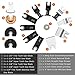 Saw Blades, Baban 15 Pcs Multitool Blades Wood/Soft Metal Oscillating Multitool Quick Release Saw Blades Mixed Universal Blade Set Compatible with Most of Oscillating Tool
