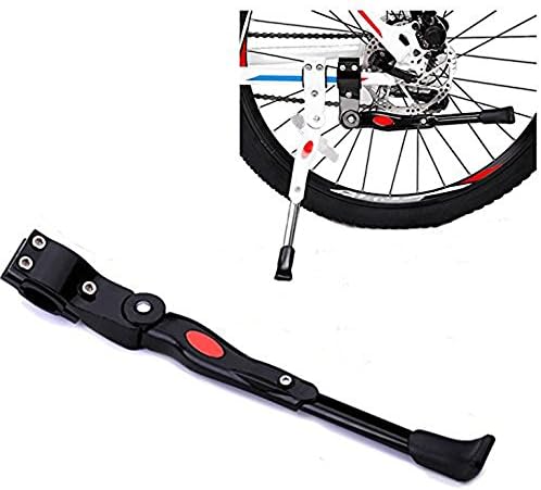 SPNRO Adjustable Bike Bracket Aluminium Alloy Side Kick Stand Adapt for Fold Bicycle 16"-20",Adults Bike 24"-700C