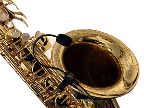 "THE FEATHER" SAXOPHONE MICROPHONE with FLEXIBLE MICRO-GOOSE NECK by Myers Pickups ~ See it in ACTION! Copy and paste: myerspickups.com