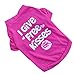 Binmer(TM)Fashion Pet Dog Clothes Cat Puppy Pet Puppy Spring Summer Shirt Small Pet Clothes Vest T Shirt (M)
