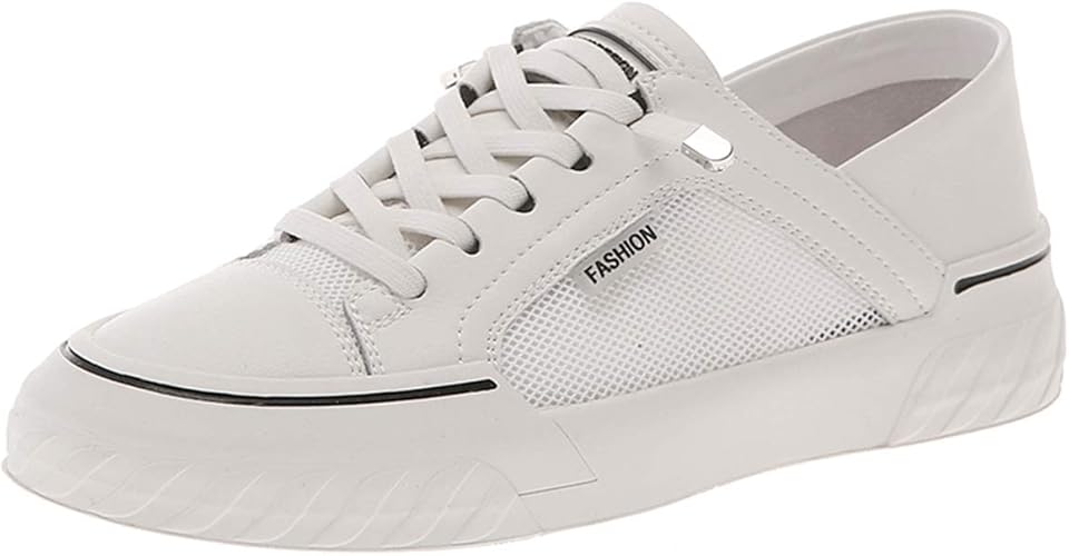 Amazon Viwox スニーカー レディース 結ばない靴ひも ローカットスニーカー 厚底 夏 メッシュ カジュアル おしゃれ スリッポン スニーカー 美脚 通気性 軽量 通勤 通学 女性用 スニーカー