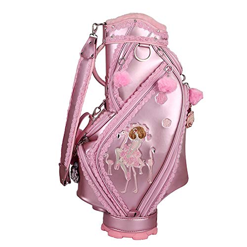 pink golf stand bag