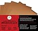 Copper Grill Mat Set of 4 Large Non-Stick Sheets for BBQ Grilling, Baking and Oven Use – Works On All Grill Types – Reusable, Easy Clean-Up – FDA Approved With a Great Storage Tube by PalmTree Select