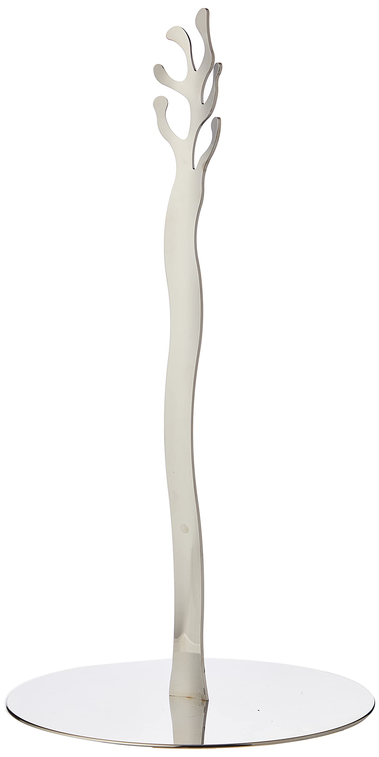 Alessi ESI02 Mediterraneo Design Kitchen Roll Holder, 18/10 Stainless Steel, Mirror Polished