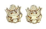 The Walking Dead Uniform Eagle Insignia Collar PIN Badge Replica Props 1 Pair