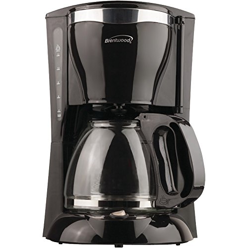 Brentwood TS-217 Appliances 12 Cup Coffee Maker, Black