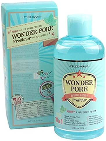 Etude House Wonderpore Frenshner Ad Toner, 8.45 Fluid Ounce, 250ml