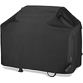 Unicook Grill Cover 60 Inch, Heavy Duty Waterproof Gas Grill Cover for Outside, Fade Resistant Outdoor Barbecue Protector, Compatible with Weber Char-Broil Nexgrill BBQs up to 58" Wide
