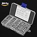 800PCS M2 Self Drilling Screw Assortment Kit 8 Sizes Cross Drive Pan Head Tapping Wood Screws Fasteners Set Used in in Energy, Electronics, Electrical Appliances
