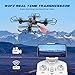 DROCON Drone for Beginners X708W Wi-Fi FPV Training Quadcopter with HD Camera Equipped with Headless Mode One Key Return Easy Operation