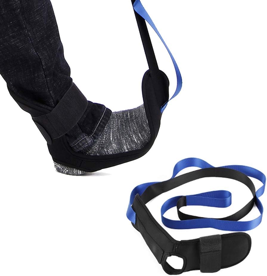 Stretching Strap Band Leg Stretch Belt Rope Foot Stretcher for Plantar