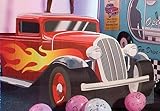 Hot Rod Truck Standee 50's Party Prop