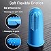 CAM-ULATA Dog Cat Toothbrush Finger 12pcs Set Dental Hygiene Brushes Food Safety Soft Silicone Colorful Dental Care Pet Finger Toothbrush for Puppy Doggy Small Dog