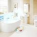 Topsky Baby Non-slip Bath Mat Anti-Bacterial Bathtub Mat, Shower Mat 27