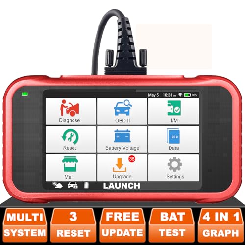 LAUNCH OBD2 Scanner 2024 CRP123E Elite,ABS SRS Airbag TCM Engine Code
