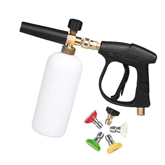 Pressure Washer Snow Foam Lance 1L Soap Bottle Spray Jet Car Wash