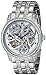 GUESS Women's U25004L1 Elegant Automatic Silver-Tone Watch
