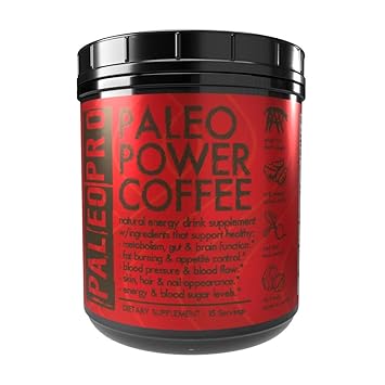 Paleo Power Coffee™ | Instant Keto Energy w/100% Arabica Coffee + Grass-Fed Collagen + MCT + Beet Root