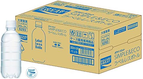 大塚製薬 ポカリスエット ラベルレス 300ml 24本 大塚製薬 ポカリスエット ラベルレス 300ml 24本