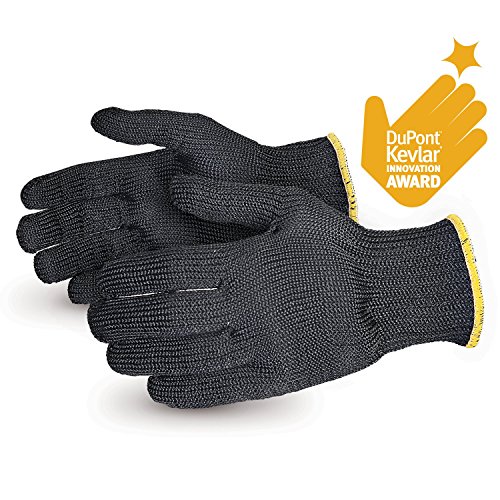 Contender Heavyweight Cut Resistant Glove with Kevlar (1 Pair of Cut Proof Gloves - Medium) SBKG/M