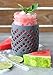 JarJackets Silicone Mason Jar Sleeve - Fits 16oz (1 pint) REGULAR-Mouth Jars | Package of 4 (Charcoal)
