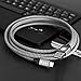 USB Cable, iOrange-E 10ft (3 M) Micro USB Cable Braided, Quick Charge and High Speed Data Sync for Android, Samsung Galaxy, HTC, Motorola, Nokia and More, Grey
