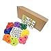 HAPPY PIE PLAY&ADVENTURE Kids Wall Rock Climbing Holds with Hardware Screw for Children Outdoor Playground 8 Pack